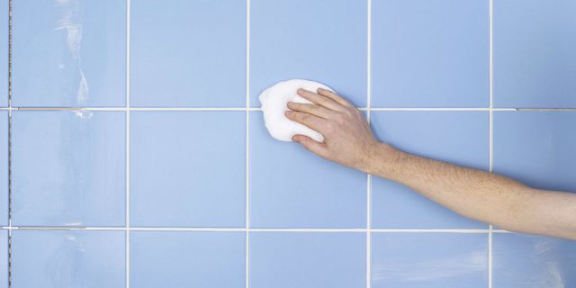 best way to clean grout